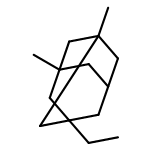 Tricyclo[3.3.1.13,7]decane, 1-ethyl-3,5-dimethyl-