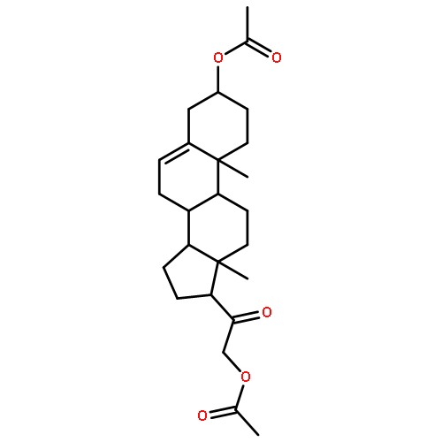 Pregn-5-en-20-one,3,21-bis(acetyloxy)-, (3b)- (9CI)