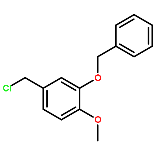 Benzene,4-(chloromethyl)-1-methoxy-2-(phenylmethoxy)-