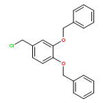 Benzene,4-(chloromethyl)-1,2-bis(phenylmethoxy)-