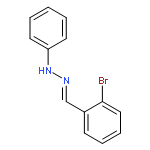 Benzaldehyde, 4-bromo-, phenylhydrazone