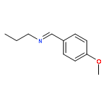 1-Propanamine, N-[(4-methoxyphenyl)methylene]-