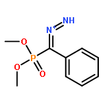 [(dimethoxyphosphoryl)(phenyl)methylidene]diazenium