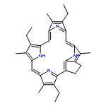 3,9,14-triethyl-4,8,13,18-tetramethyl-3,4-didehydrophorbine