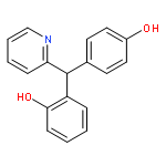 2-[(4-hydroxyphenyl)-pyridin-2-ylmethyl]phenol