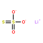 Thiosulfuric acid(H2S2O3), dilithium salt (8CI,9CI)