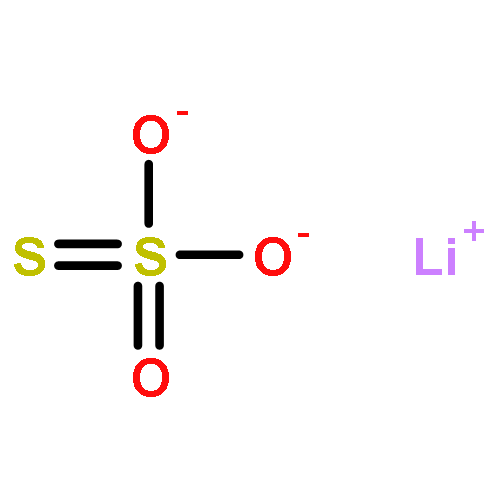 Thiosulfuric acid(H2S2O3), dilithium salt (8CI,9CI)