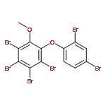 Benzene, 1,2,3,4-tetrabromo-5-(2,4-dibromophenoxy)-6-methoxy-