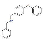 Benzenemethanamine, 4-phenoxy-N-(phenylmethyl)-