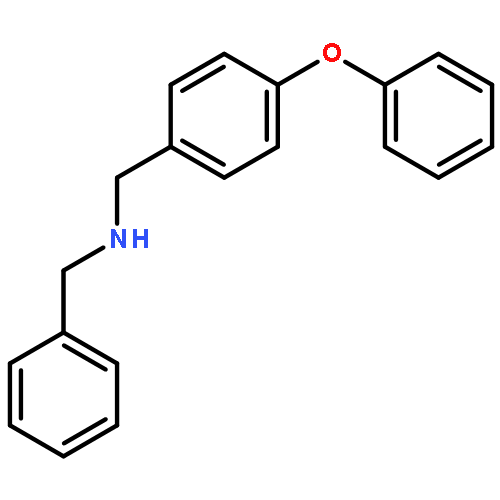 Benzenemethanamine, 4-phenoxy-N-(phenylmethyl)-