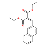 Propanedioic acid, (2-naphthalenylmethylene)-, diethyl ester