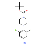 tert-butyl 4-(4-amino-2,6-difluoro-phenyl)piperazine-1-carboxylate