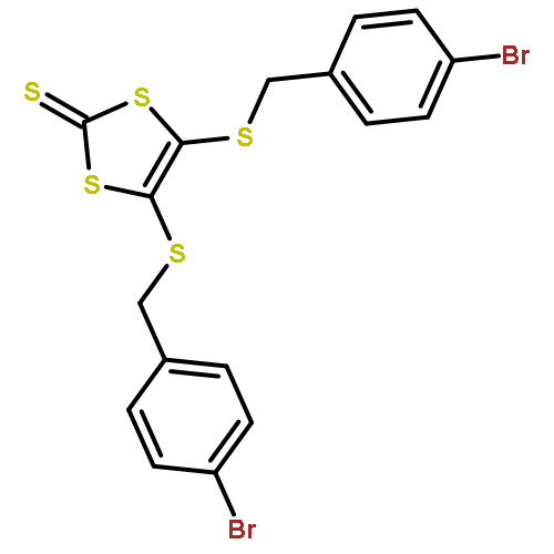 1,3-Dithiole-2-thione, 4,5-bis[[(4-bromophenyl)methyl]thio]-