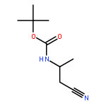 Carbamic acid, [(1R)-2-cyano-1-methylethyl]-, 1,1-dimethylethyl ester (9CI)