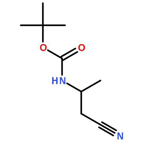 Carbamic acid, [(1R)-2-cyano-1-methylethyl]-, 1,1-dimethylethyl ester (9CI)