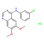 6,7-Dimethoxy-4-[N-(3-chlorophenyl)amino]quinazoline hydrochloride