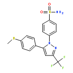 Benzenesulfonamide,4-[5-[4-(methylthio)phenyl]-3-(trifluoromethyl)-1H-pyrazol-1-yl]-