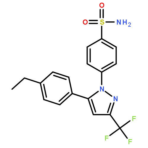 Benzenesulfonamide,4-[5-(4-ethylphenyl)-3-(trifluoromethyl)-1H-pyrazol-1-yl]-