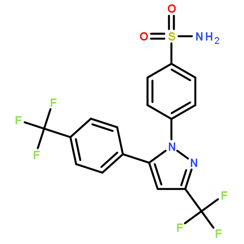 Benzenesulfonamide,4-[3-(trifluoromethyl)-5-[4-(trifluoromethyl)phenyl]-1H-pyrazol-1-yl]-