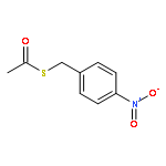 Ethanethioic acid, S-[(4-nitrophenyl)methyl] ester