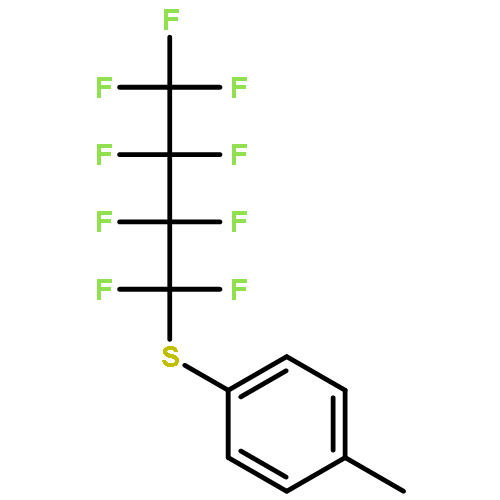 Benzene, 1-methyl-4-[(nonafluorobutyl)thio]-