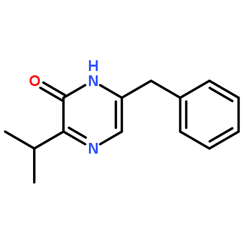 2(1H)-Pyrazinone,3-(1-methylethyl)-6-(phenylmethyl)-