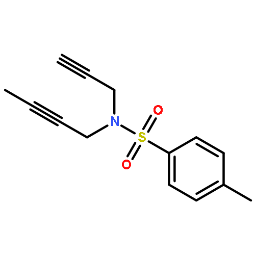 Benzenesulfonamide, N-2-butynyl-4-methyl-N-2-propynyl-