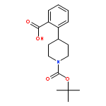 2-(1-(tert-Butoxycarbonyl)piperidin-4-yl)benzoic acid