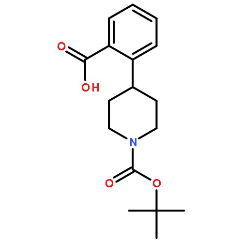 2-(1-(tert-Butoxycarbonyl)piperidin-4-yl)benzoic acid