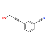 3-(3-Hydroxyprop-1-yn-1-yl)benzonitrile