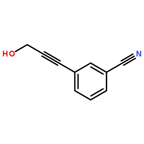 3-(3-Hydroxyprop-1-yn-1-yl)benzonitrile