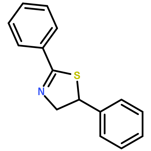 Thiazole, 4,5-dihydro-2,5-diphenyl-