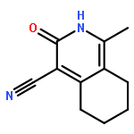 4-Isoquinolinecarbonitrile, 2,3,5,6,7,8-hexahydro-1-methyl-3-oxo-