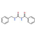 Benzamide, N-[[(phenylmethyl)amino]carbonyl]-