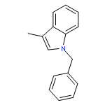 1H-Indole, 3-methyl-1-(phenylmethyl)-