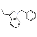 1H-Indole, 3-ethyl-1-(phenylmethyl)-