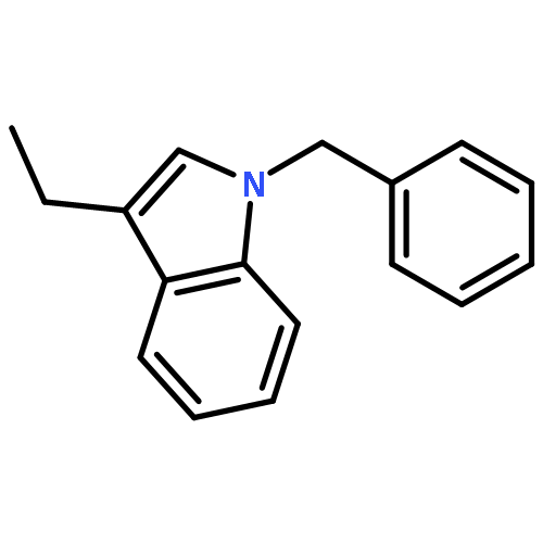 1H-Indole, 3-ethyl-1-(phenylmethyl)-