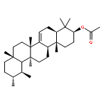 26-Norurs-7-en-3-ol,13-methyl-, 3-acetate, (3b,13a,14b)-