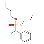 Phosphonic acid, (chlorophenylmethyl)-, dibutyl ester