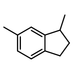 1H-Indene,2,3-dihydro-1,6-dimethyl-