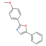 Oxazole, 2-(4-methoxyphenyl)-5-phenyl-