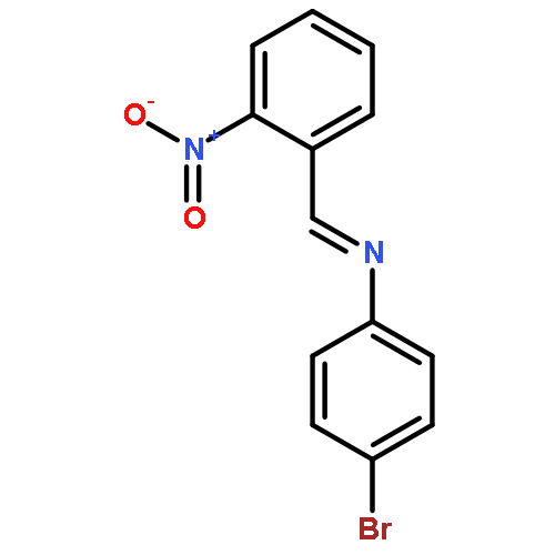 Benzenamine, 4-bromo-N-[(2-nitrophenyl)methylene]-