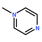 Pyrazinium, 1-methyl-