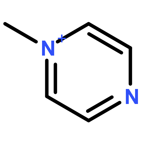 Pyrazinium, 1-methyl-