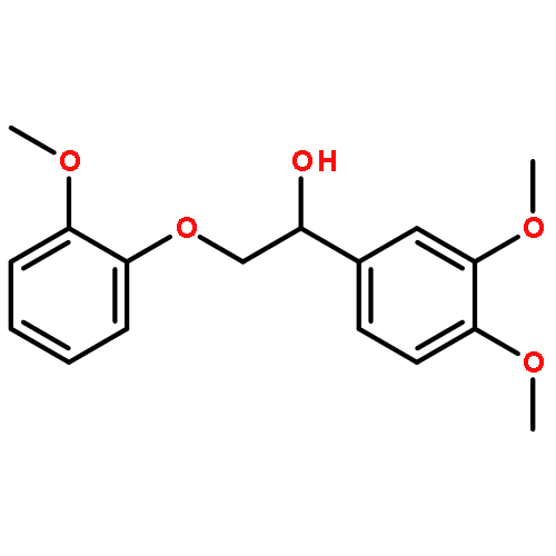 Benzenemethanol, 3,4-dimethoxy-a-[(2-methoxyphenoxy)methyl]-