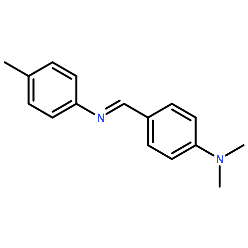 Benzenamine, N,N-dimethyl-4-[[(4-methylphenyl)imino]methyl]-