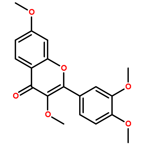 4H-1-Benzopyran-4-one, 2-(3,4-dimethoxyphenyl)-3,7-dimethoxy-