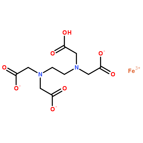 2-[2-[BIS(2-OXIDO-2-OXOETHYL)AMINO]ETHYL-(CARBOXYMETHYL)AMINO]ACETATE; IRON(3+)