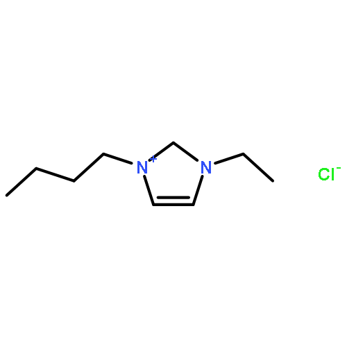 1H-Imidazolium, 1-butyl-3-ethyl-, chloride