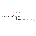 Boronic acid, [2,5-bis(hexyloxy)-1,4-phenylene]bis-